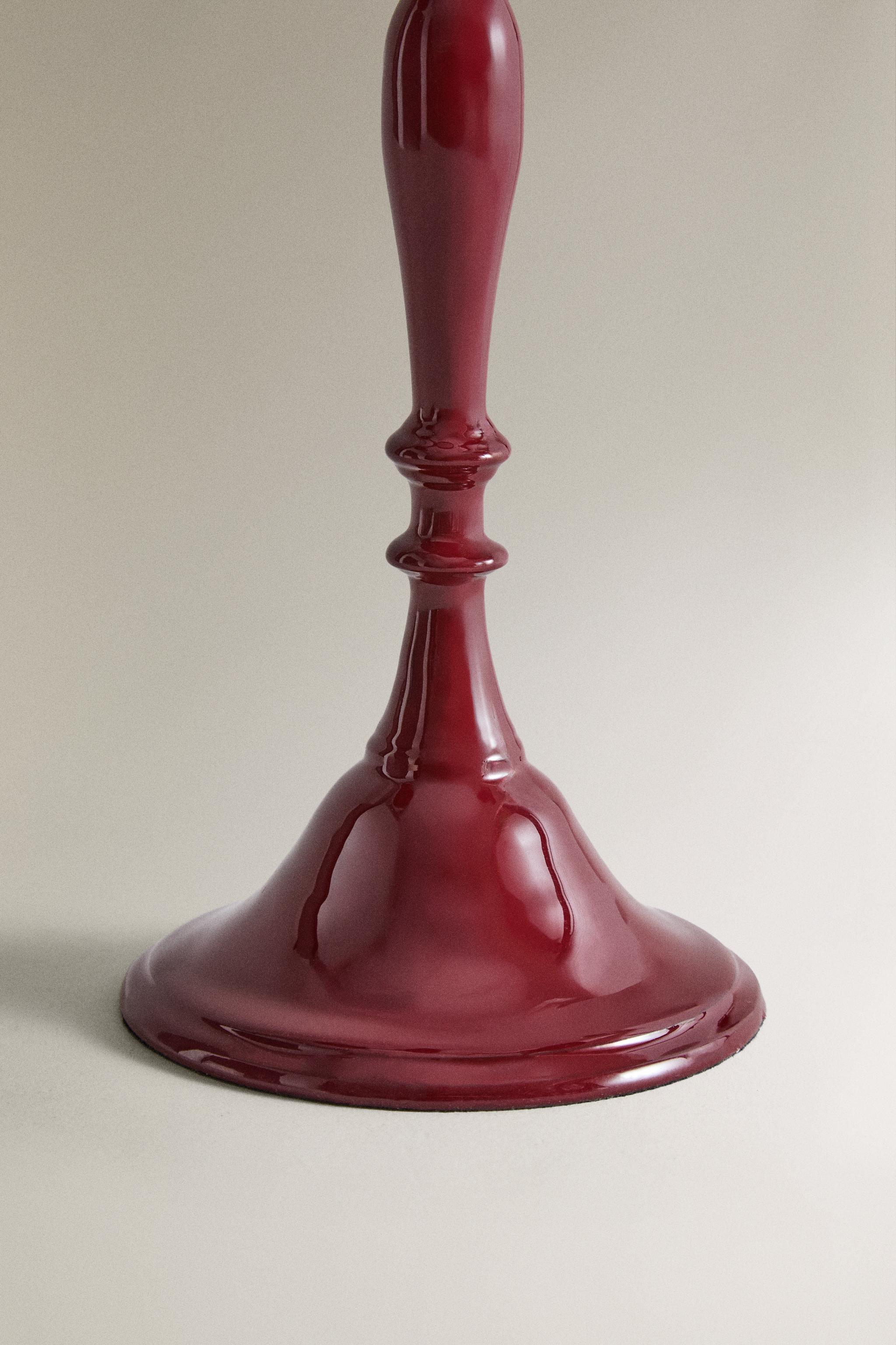 THREE CANDLE CHRISTMAS CANDLESTICK